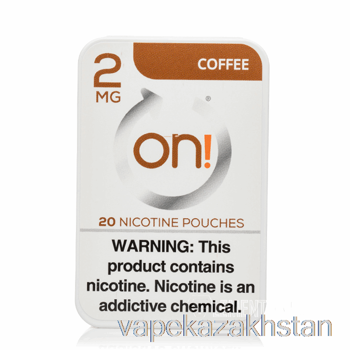 Vape Disposable ON! Nicotine Pouches - COFFEE 2mg